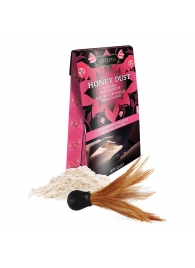 Пудра для тела Honey Dust Body Powder с ароматом клубники - 28 гр. - Kama Sutra - купить с доставкой в Томске