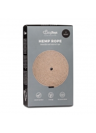 Пеньковая веревка для связывания Hemp Rope - 5 м. - Easy toys - купить с доставкой в Томске