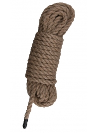 Пеньковая веревка для связывания Hemp Rope - 5 м. - Easy toys - купить с доставкой в Томске