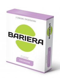 Классические презервативы Bariera Classic - 3 шт. - Bariera - купить с доставкой в Томске