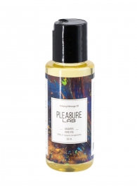 Массажное масло Pleasure Lab Relaxing с ароматом винограда и инжира - 50 мл. - Pleasure Lab - купить с доставкой в Томске