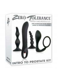Набор стимуляторов простаты Intro To Prostate Kit - Zero Tolerance - в Томске купить с доставкой