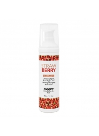 Разогревающее массажное масло  с ароматом клубники Gourmet Strawberry - 50 мл. - Exsens - купить с доставкой в Томске