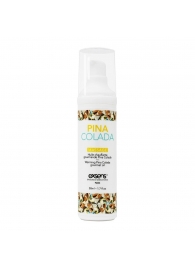 Разогревающее массажное масло с ароматом пина колада Gourmet Pina Colada - 50 мл. - Exsens - купить с доставкой в Томске
