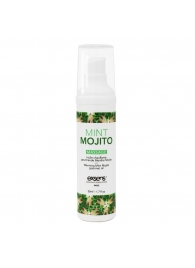 Разогревающее массажное масло с ароматом мохито Gourmet Mint Mojito - 50 мл. - Exsens - купить с доставкой в Томске