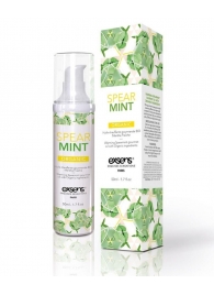 Разогревающее массажное масло Gourmet Spearmint Organic с органическими ингредиентами - 50 мл. - Exsens - купить с доставкой в Томске