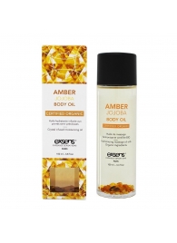 Органическое массажное масло AMBER JOJOBA - 100 мл. - Exsens - купить с доставкой в Томске