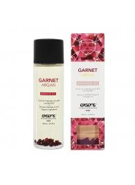 Органическое массажное масло GARNET ARGAN - 100 мл. - Exsens - купить с доставкой в Томске