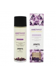 Органическое массажное масло AMETHYST SWEET ALMOND - 100 мл. - Exsens - купить с доставкой в Томске