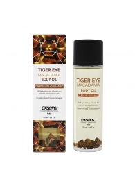 Органическое массажное масло TIGER EYE MACADAMIA - 100 мл. - Exsens - купить с доставкой в Томске