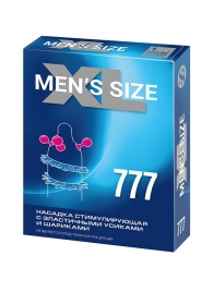 Стимулирующая насадка на пенис MEN SIZE 777 - Sitabella - в Томске купить с доставкой