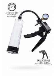 Прозрачная механическая помпа для пениса Viggo - Sexus - в Томске купить с доставкой