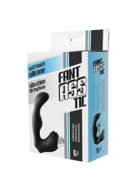 Черный вибромассажер простаты FantASStic Vibrating Prostate Massager - 11,3 см. - Dream Toys - в Томске купить с доставкой