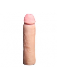 Телесная фаллическая насадка на пенис Magnum Xtender - 23 см. - Blush Novelties - в Томске купить с доставкой