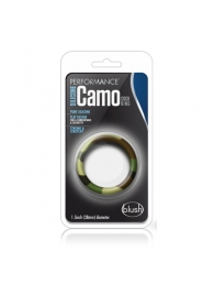 Эрекционное кольцо камуфляжной расцветки Silicone Camo Cock Ring - Blush Novelties - в Томске купить с доставкой