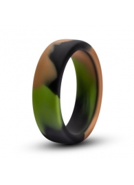 Эрекционное кольцо камуфляжной расцветки Silicone Camo Cock Ring - Blush Novelties - в Томске купить с доставкой