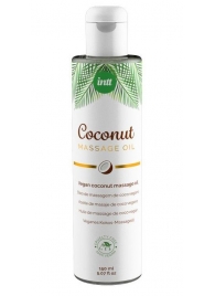 Массажное масло Vegan Coconut - 150 мл. - INTT - купить с доставкой в Томске