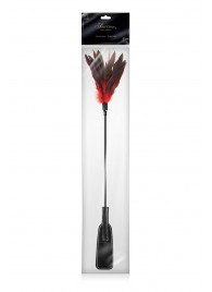 Стек-щекоталка Sweet Caress Feather Whip - 58 см. - Sweet Caress - купить с доставкой в Томске