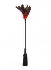 Стек-щекоталка Sweet Caress Feather Whip - 58 см. - Sweet Caress - купить с доставкой в Томске
