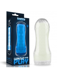 Светящийся в темноте мастурбатор Lumino Play Masturbator Ribbed - Lovetoy - в Томске купить с доставкой