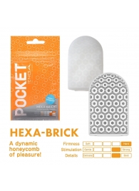 Карманный мастурбатор HEXA-BRICK - Tenga - в Томске купить с доставкой