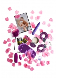 Эротический набор FANTASTIC PURPLE SEX TOY KIT - Toy Joy - купить с доставкой в Томске