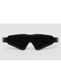 Двусторонняя красно-черная маска на глаза Reversible Faux Leather Blindfold - Fifty Shades of Grey - купить с доставкой в Томске