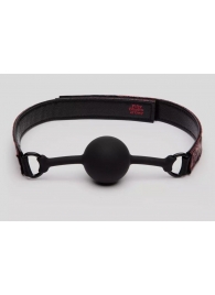 Кляп-шар на двусторонних ремешках Reversible Silicone Ball Gag - Fifty Shades of Grey - купить с доставкой в Томске