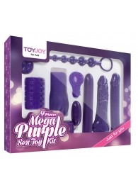 Эротический набор Toy Joy Mega Purple - Toy Joy - купить с доставкой в Томске