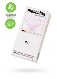 Супертонкие презервативы Masculan Pur - 10 шт. - Masculan - купить с доставкой в Томске