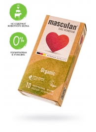 Экологически чистые презервативы Masculan Organic - 10 шт. - Masculan - купить с доставкой в Томске