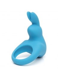 Голубое эрекционное виброкольцо Happy Rabbit Rechargeable Rabbit Cock Ring - Happy Rabbit - в Томске купить с доставкой