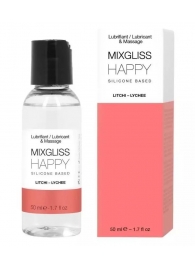 Смазка на силиконовой основе Mixgliss Happy - 50 мл. - Mixgliss - купить с доставкой в Томске