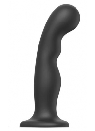 Черная насадка Strap-On-Me Dildo Plug P G size XXL - Strap-on-me - купить с доставкой в Томске