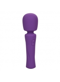 Фиолетовый ванд Stella Liquid Silicone Massager - 17,25 см. - California Exotic Novelties