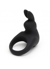 Черное эрекционное виброкольцо Happy Rabbit Rechargeable Rabbit Cock Ring - Happy Rabbit - в Томске купить с доставкой