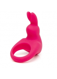 Розовое эрекционное виброкольцо Happy Rabbit Rechargeable Rabbit Cock Ring - Happy Rabbit - в Томске купить с доставкой