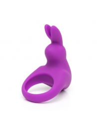 Фиолетовое эрекционное виброкольцо Happy Rabbit Rechargeable Rabbit Cock Ring - Happy Rabbit - в Томске купить с доставкой