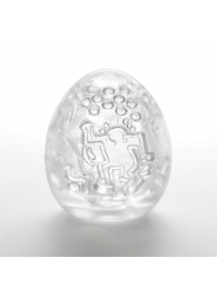Мастурбатор-яйцо Keith Haring EGG DANCE - Tenga - в Томске купить с доставкой