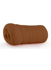 Коричневый мастурбатор-вагина BRIANNA - Dream Toys - в Томске купить с доставкой