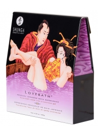 Соль для ванны Lovebath Sensual lotus, превращающая воду в гель - 650 гр. - Shunga - купить с доставкой в Томске