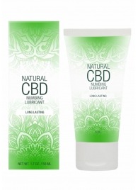 Лубрикант с пролонгирующим эффектом Natural CBD Numbing Lubricant - 50 мл. - Shots Media BV - купить с доставкой в Томске