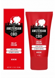 Крем-пролонгатор CBD from Amsterdam Delay Cream - 50 мл. - Shots Media BV - купить с доставкой в Томске