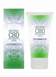 Крем для мастурбации для мужчин Natural CBD Masturbation Cream For Him - 50 мл. - Shots Media BV - купить с доставкой в Томске