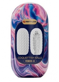 Мастурбатор в форме яйца Coquettish Balls - Baile - в Томске купить с доставкой