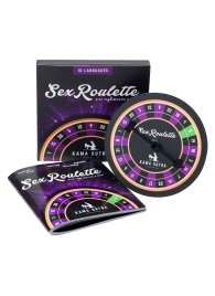 Настольная игра-рулетка Sex Roulette Kamasutra - Tease&Please - купить с доставкой в Томске
