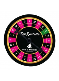 Настольная игра-рулетка Sex Roulette Love   Marriage - Tease&Please - купить с доставкой в Томске