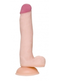 Телесный фаллоимитатор-реалистик Minc - 21 см. - A-toys купить с доставкой в интернет-магазине Orgasmix в Томске Телесный фаллоимитатор-реалистик Minc - 21 см. - A-toys