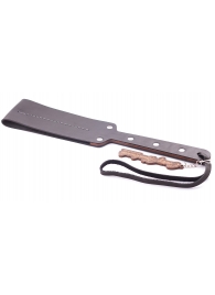 Гладкий мягкий удлиненный пэддл с заклепками - 32 см. - Crazy Handmade - купить с доставкой в Томске Гладкий мягкий удлиненный пэддл с заклепками - 32 см. - Crazy Handmade - купить с доставкой в Томске