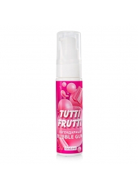 Интимный гель на водной основе Tutti-Frutti Bubble Gum - 30 гр. - Биоритм - купить с доставкой в Томске